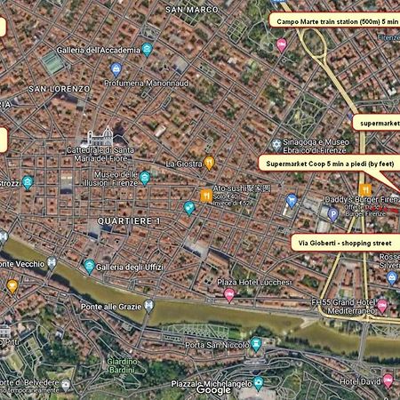 Dora'S House Firenze Leilighet Eksteriør bilde